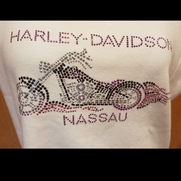 Harley Davidson XL White Tank - Picture 2 of 7